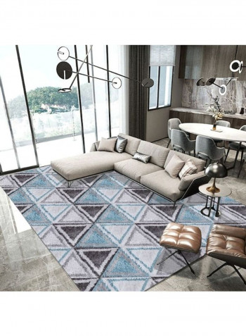 Modern Style Triangle Print Living Room Bedroom Anti-Slip Fashion Carpet multicolour 80*180 (W*L)cmcm