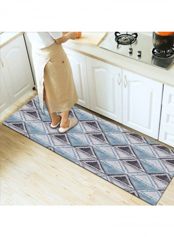 Modern Style Triangle Print Living Room Bedroom Anti-Slip Fashion Carpet multicolour 80*180 (W*L)cmcm