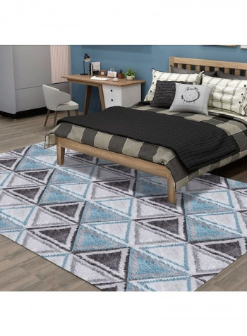 Modern Style Triangle Print Living Room Bedroom Anti-Slip Fashion Carpet multicolour 80*180 (W*L)cmcm
