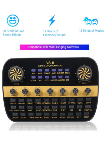 V8 Live Sound Card