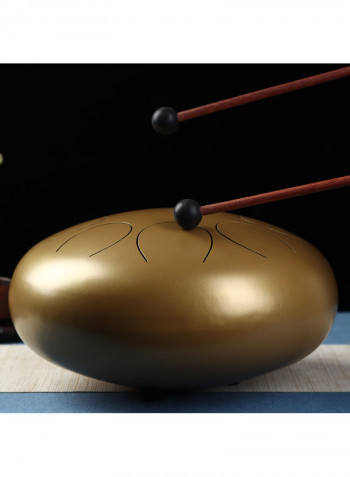 Handpan Drum With Carry Bag & Note Sticks