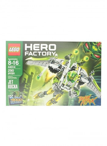 290-Piece Hero Factory Jet Rocka Building Toy Set