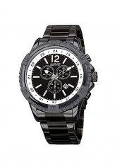 Men's 3 Subdials Stainless Steel Chronograph Watch