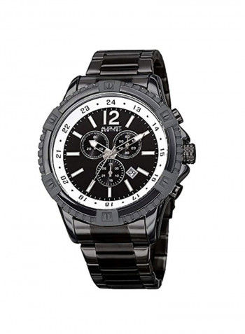 Men's 3 Subdials Stainless Steel Chronograph Watch