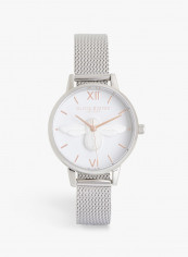 Women's Silver 3D Bee Mesh Watch reviews Women's Silver 3D Bee Mesh Watch