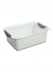 Ultra Storage Basket White/Grey 15.87x12.87x6inch reviews Ultra Storage Basket White/Grey 15.87x12.87x6inch