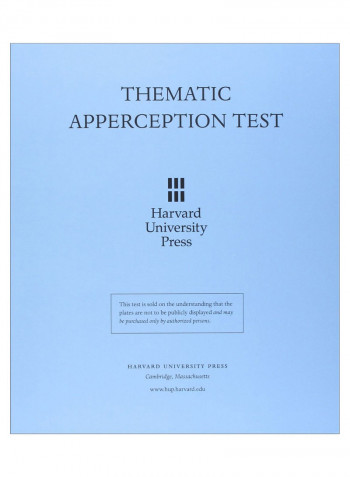 Thematic Apperception Test Hardcover