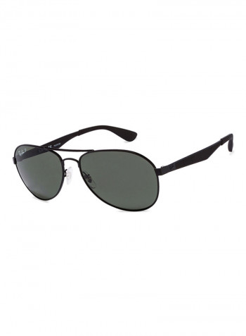 Men's Polarized Pilot Sunglasses - Lens Size: 58 mm