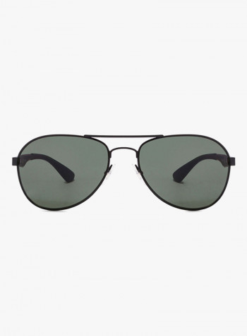 Men's Polarized Pilot Sunglasses - Lens Size: 58 mm