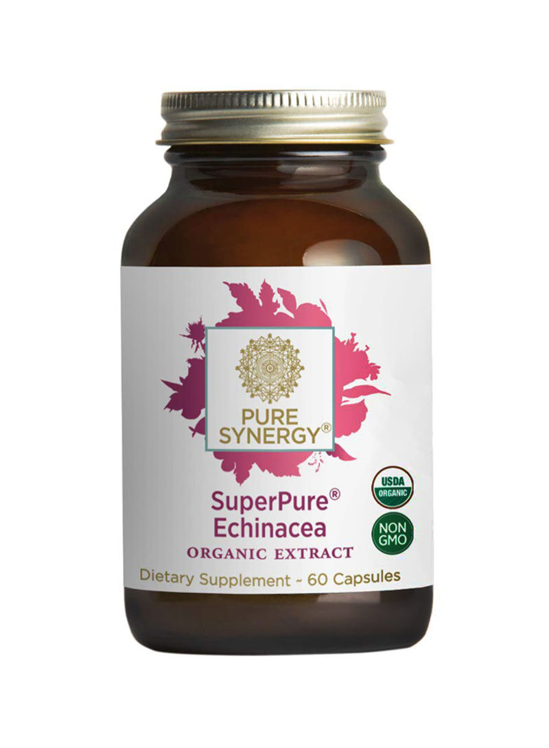 Superpure Echinacea Organic Extract - 60 Capsules