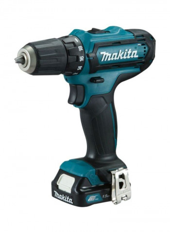 Cordless Driver Drill Blue/Black/Silver 189x66x209millimeter