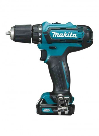 Cordless Driver Drill Blue/Black/Silver 189x66x209millimeter