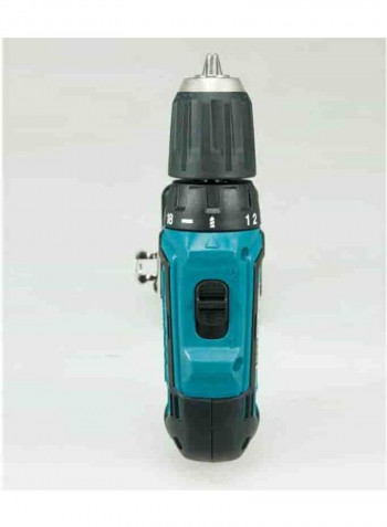 Cordless Driver Drill Blue/Black/Silver 189x66x209millimeter