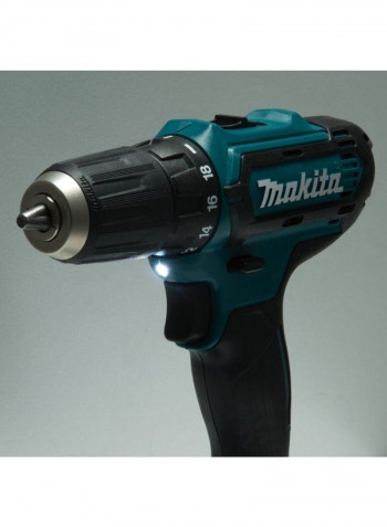 Cordless Driver Drill Blue/Black/Silver 189x66x209millimeter