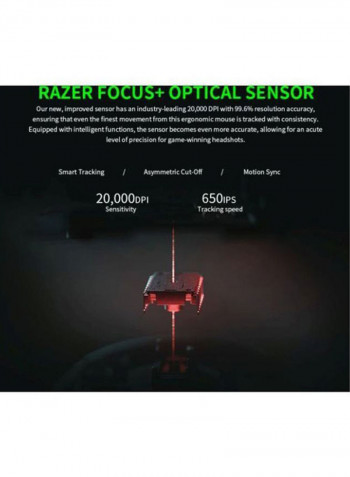Optical Sensor Gaming Mouse Black
