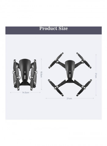 Foldable Rc Drone With Dual Camera
