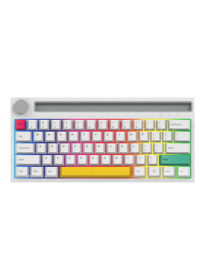 K620T Bluetooth And Wired Dual-Mode Mechanical Keyboard White
