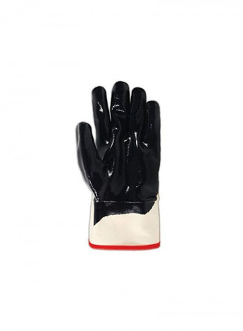 12-Pair Gloves Set Black/Beige L