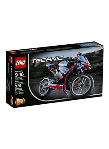 375-Piece Technic Street Motorcycle