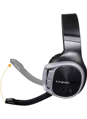 Stereo Gaming Headphones Set Black