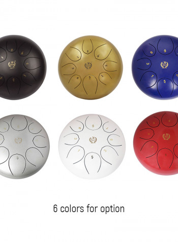 Handpan Drum With Carry Bag & Note Sticks
