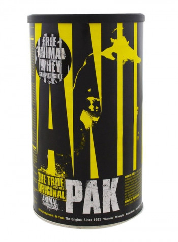 44-Piece Animal Pak Whey Supplement Set