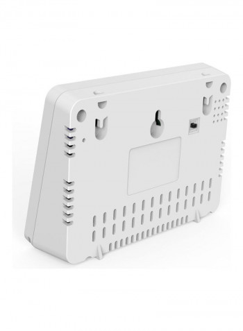 Indoor Portable CO2 Detector Multifunctional Home  Detector Intelligent Quality Analyzer Household Air Pollution Monitor White 15.00*8.00*10.00cm