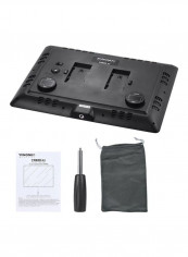 2-Piece CT Filters APP Remote Control Studio Lighting Black