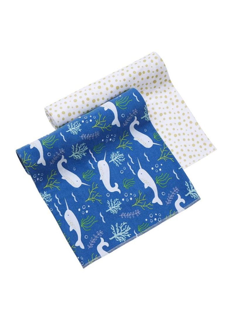 2-Piece Breathable Active Swaddle Blanket