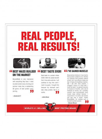 Carnivor Mass Anabolic Beef Protein Gainer