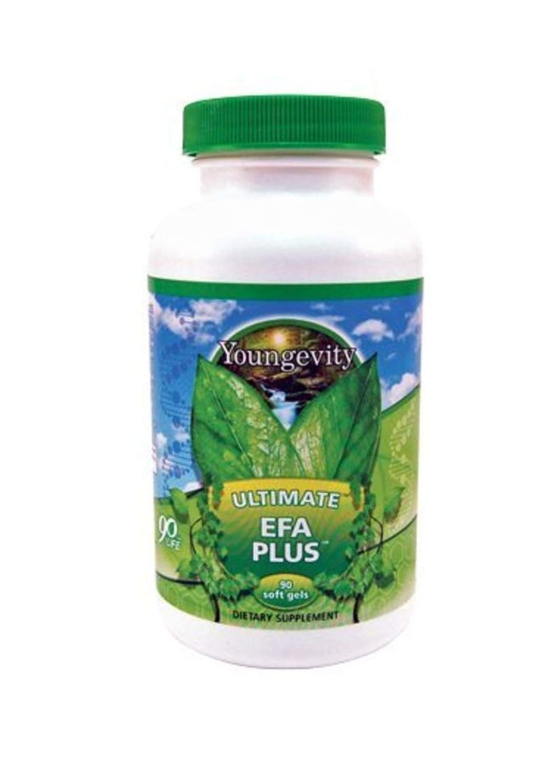 Pack Of 2 Ultimate EFA Plus Dietry Supplement - 90 Softgels