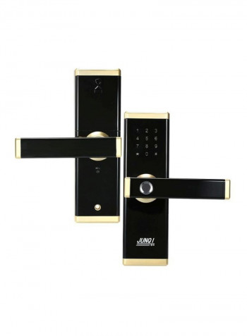 Wireless Remote Control Lock Black/Gold 22.2centimeter