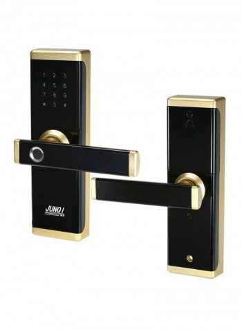 Wireless Remote Control Lock Black/Gold 22.2centimeter