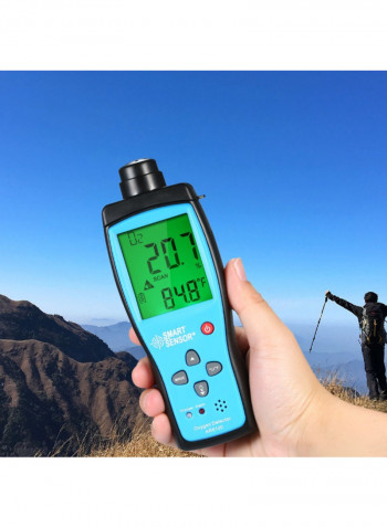 HandHeld Digital Automotive Oxygen Gas Monitor Detector Tester Blue/Black 65 x 30 x 183millimeter