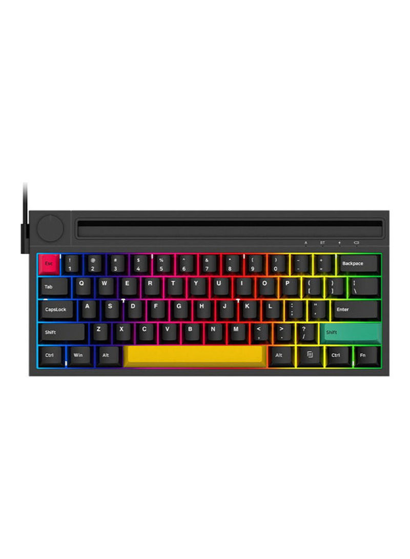 K620T Bluetooth And Wired Dual-Mode Mechanical Keyboard Black