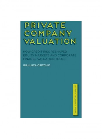 Private Company Valuation Hardcover