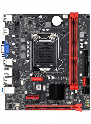 Jingsha B75M Motherboard أسود