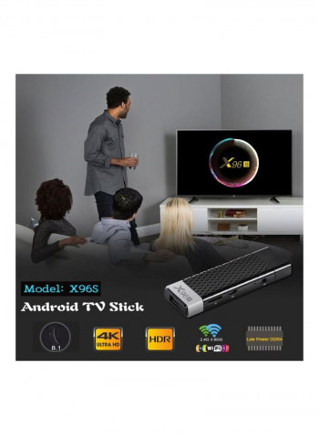 Ultra HD TV Stick Player Black/Grey