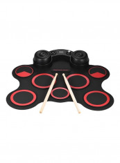 3-Piece Digital Electronic Drum Set