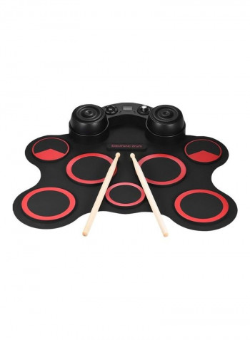 3-Piece Digital Electronic Drum Set