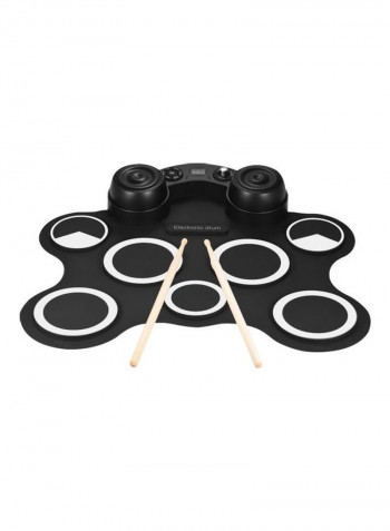 Portable USB Stereo Digital Electronic Drum Kit