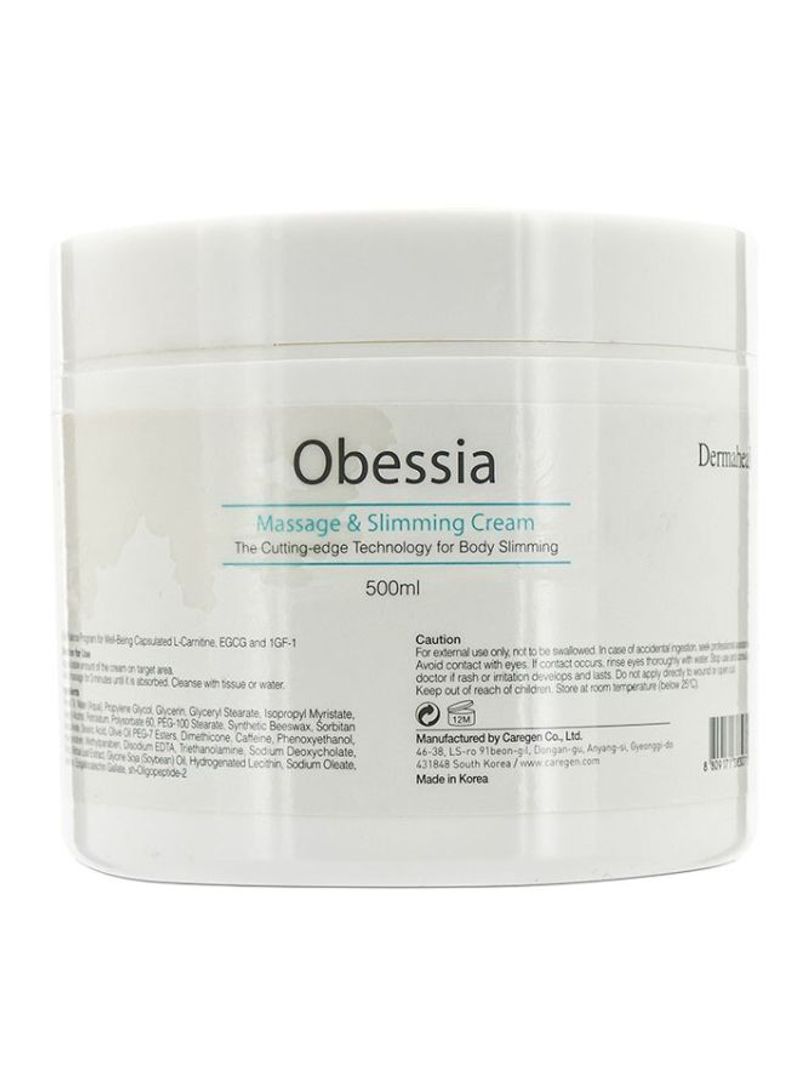 Obessia Massage And Slimming Cream 500ml