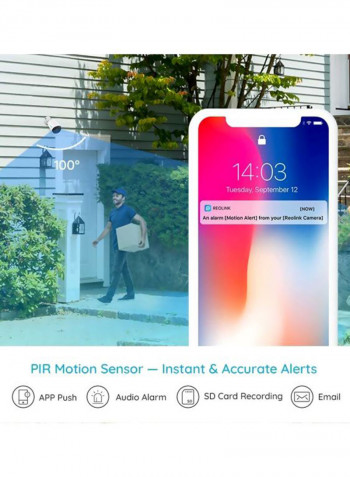 Solar-Powered Security Camera With Panel