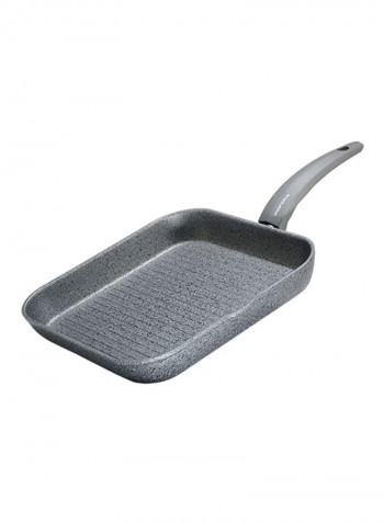 Greystone Non-Stick Grill Pan Grey 11.5x11.5x2.8inch