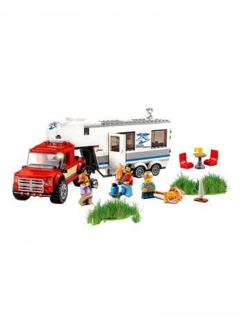 344-Piece City Great Vehicles Pickup And Caravan 60182