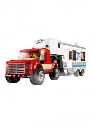 344-Piece City Great Vehicles Pickup And Caravan 60182