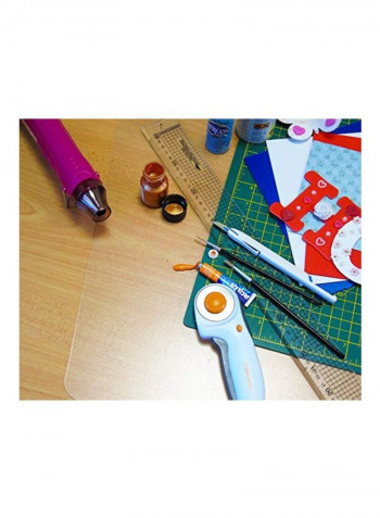Craft Table Protector Mat Clear