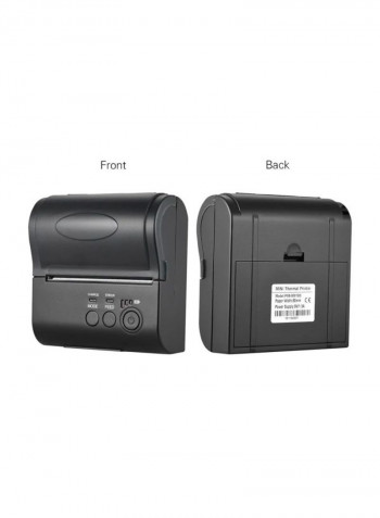 POS-8001DD Thermal Printer Black