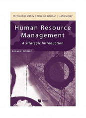 Human Resource Management: A Strategic Introduction Paperback
