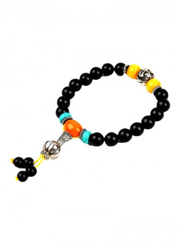 Agate Beaded Bracelet